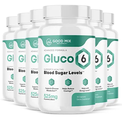 Gluco6 6-bottle best value package