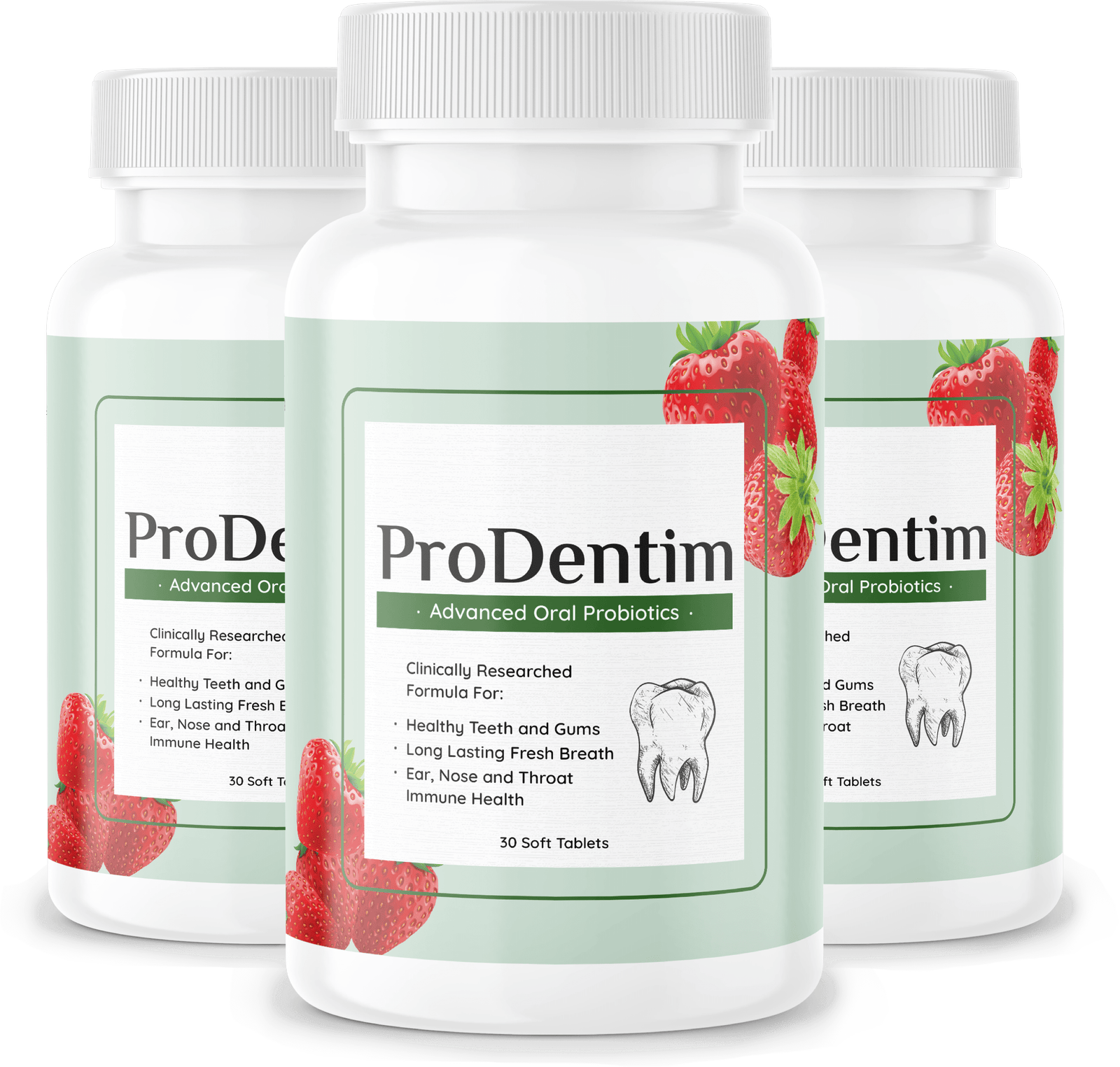 ProDentim 2+1 bottle Most Popular package, 90-day supply